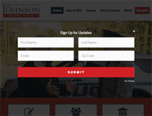 Tablet Screenshot of billjohnsonleads.com